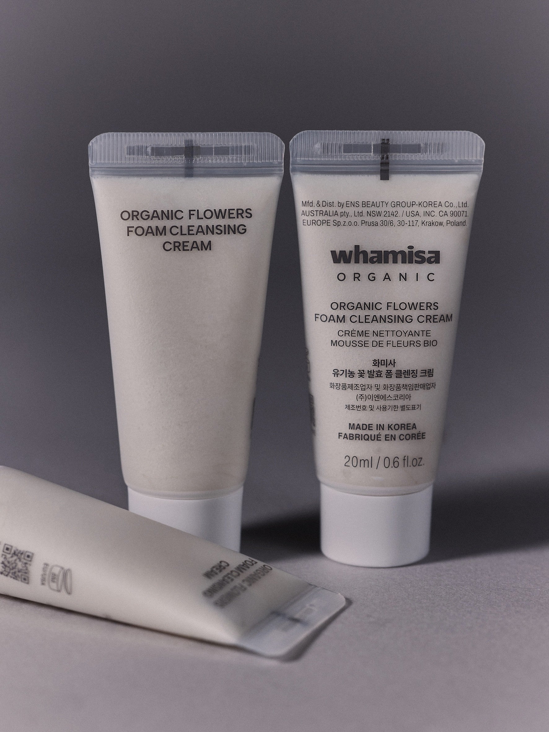 ORGANIC FLOWERS FOAM CLEANSING CREAM