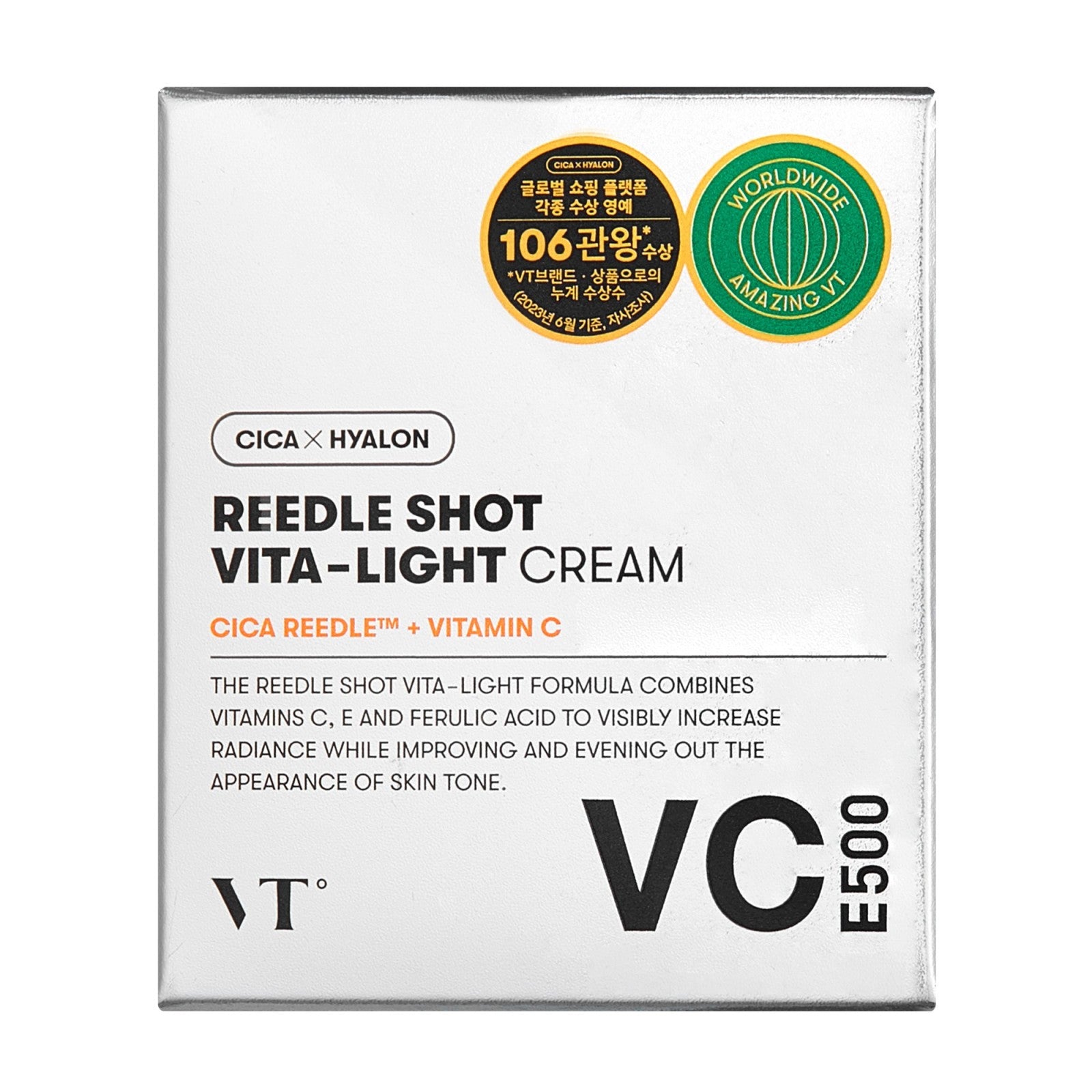 VT Reedle Shot Vita-Light Cream
