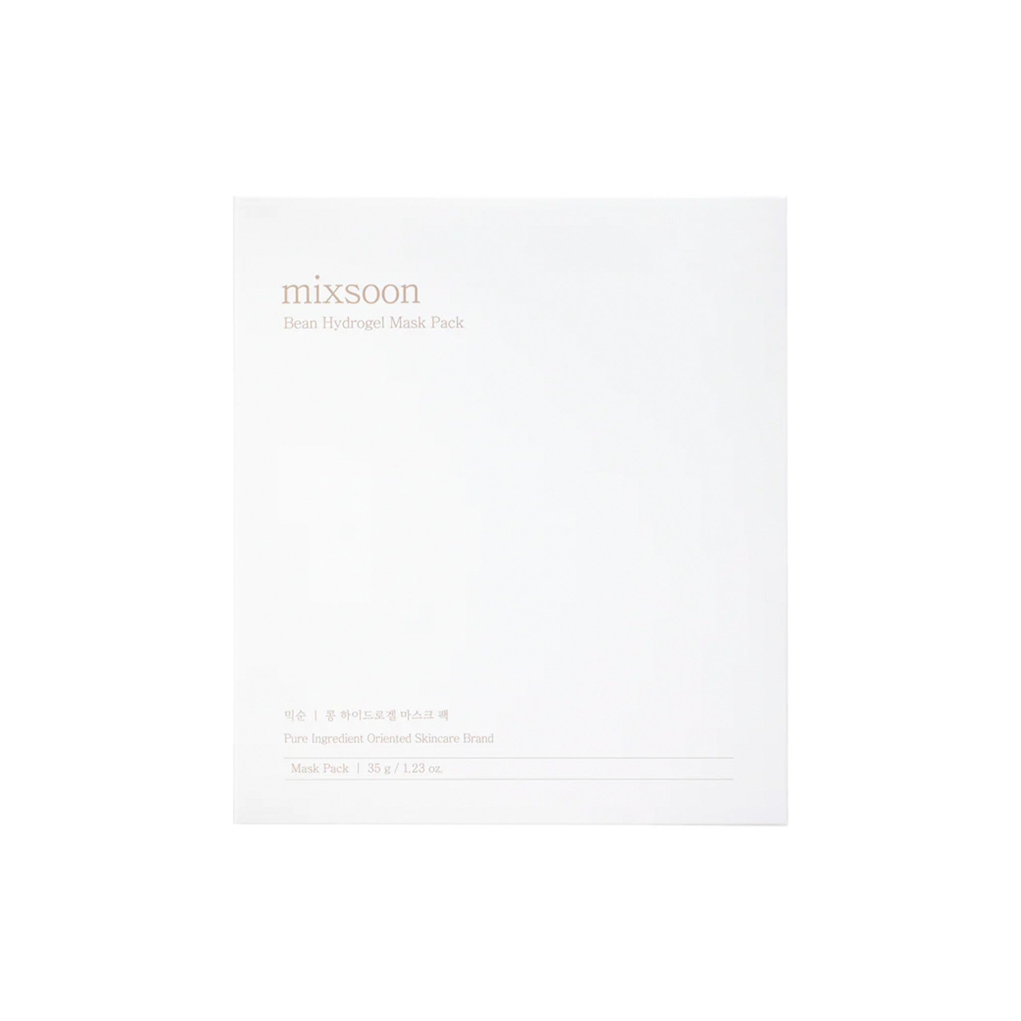 BEAN COLLAGEN HYDROGEL MASK PACK